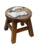 Stool Wooden Baby Sheep