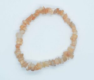 Bracelet Chip Peach Moonstone