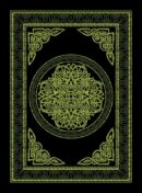 Bedspread Single Celtic Circle Green