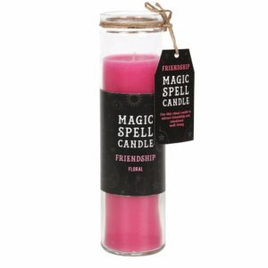 Spell Candle Tube Floral Friendship
