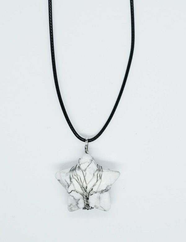 Necklace Star Howlite TOL