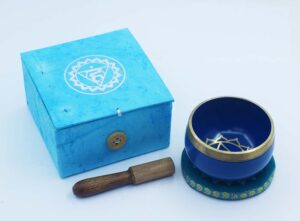 Singing Bowl Throat Blue