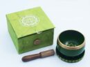 Singing Bowl Heart Green
