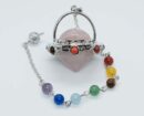 Pendulum Chakra Planet Rose Quartz