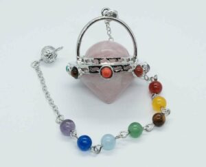 Pendulum Chakra Planet Rose Quartz