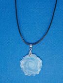Necklace Rose 33mm Opalite