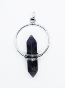 Pendant Wand Wired Amethyst