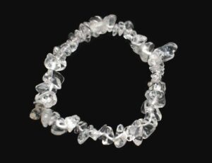 Bracelet Stone Chip Clear Quartz