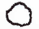 Bracelet Chip Garnet 7 Inch