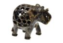 Soapstone Elephant Cut Detail
