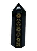 Point Chakra Obsidian 55-72g