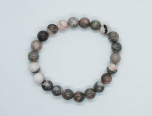Bracelet 8mm Pink Zebra Jasper