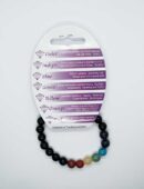 Bracelet 8mm Beads Onyx Chakra