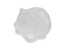Pig Clear Quartz 25mm