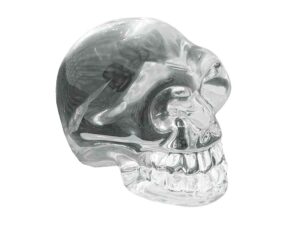 Skull Glass White 50mm