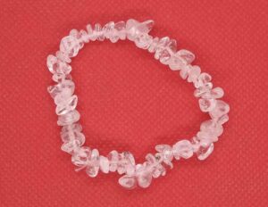 Bracelet Chip Clear Quartz for Kids