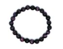 Bracelet 8mm Bead Purple Tiger Eye