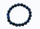 Bracelet 8mm Bead Lapis Blue Tiger Eye
