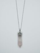 Necklace Wand Rose Quartz