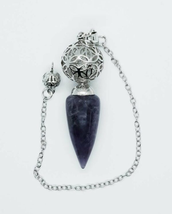 Pendulum Ball Amethyst Wand