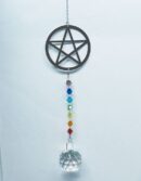 Suncatcher Crystal Chakra Pentagram
