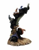 Wizard Cats On Broom