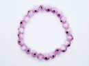 Bracelet Beaded Evil Eye Pink