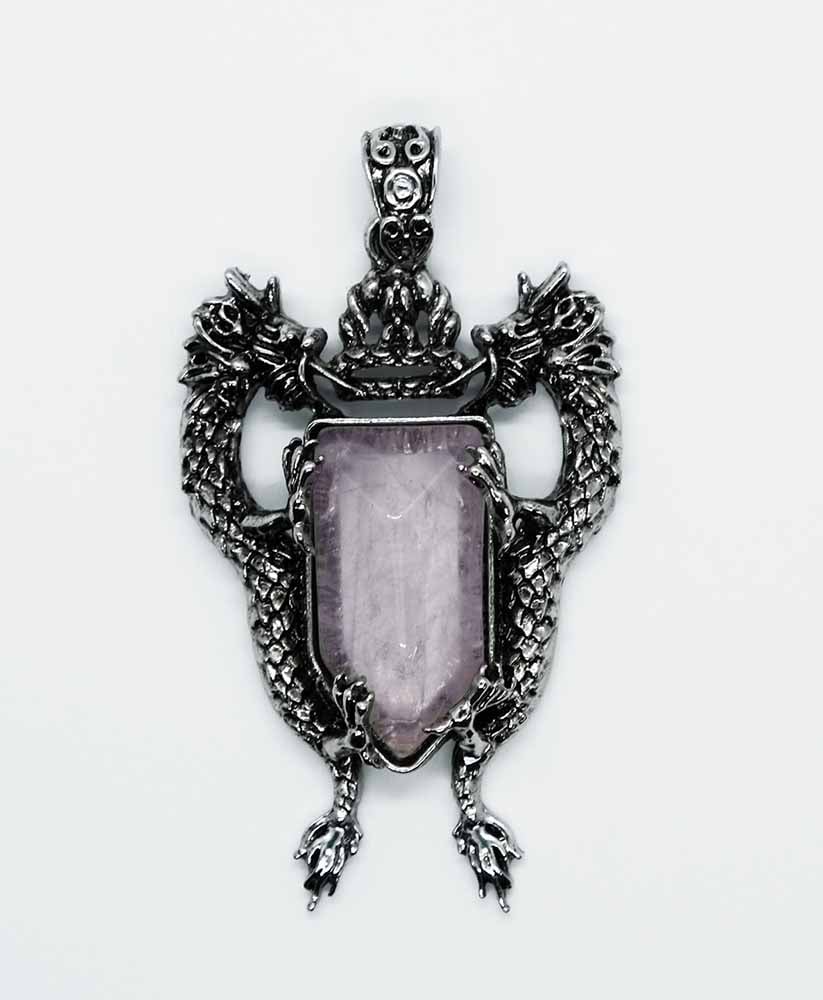Pendant Dragon Rose Quartz