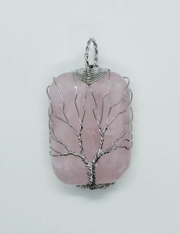 Pendant TOL Rect Rose Q