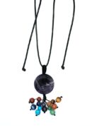 Necklace Amethyst Chakra Beads