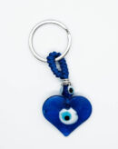 Keyring Evil Eye Heart
