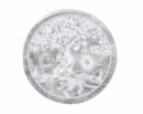 Selenite Disc Tree of Life 10cm