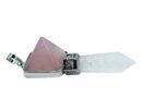 Pendant Pyramid Wand Rose Quartz
