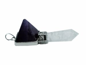 Pendant Pyramid Wand Amethyst