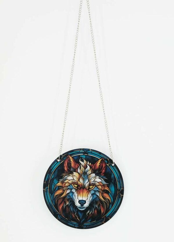 Suncatcher Wolf 15cm