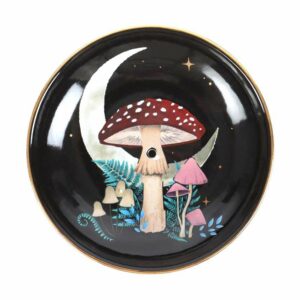 Incense Plate Forest Mushroom