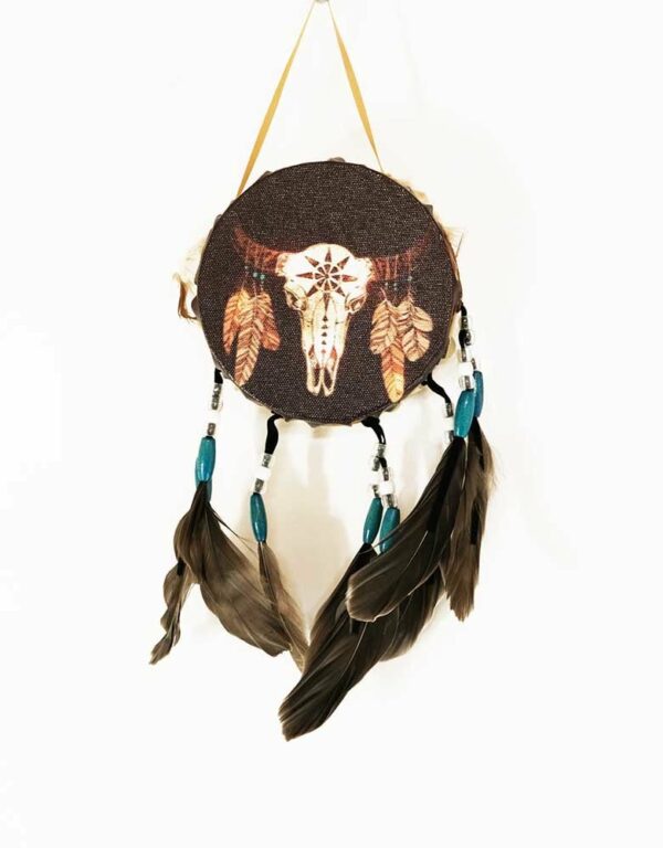 Dream Catcher Bull Head 12cm