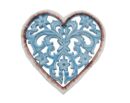 Wooden Heart Tree 25cm. Hanging. Various Colours