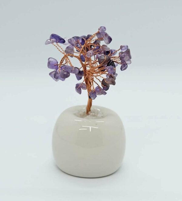 Tree Chip Amethyst in Pot