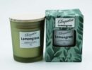 Candle W/Crystal Lemongrass 70g