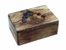 Box Wooden Chakra Stones