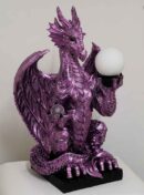 Dragon Lamp Purple COLLECTION ONLY
