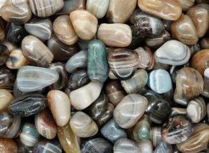 Tumblestone Natural Banded Agate 2-3cm