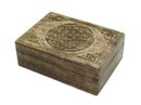 Box Rectangle Flower of Life 7X5"
