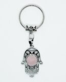 Keyring Fatima Hand Rose Qz