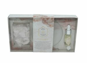 Set Tray Rose Quartz and Oil