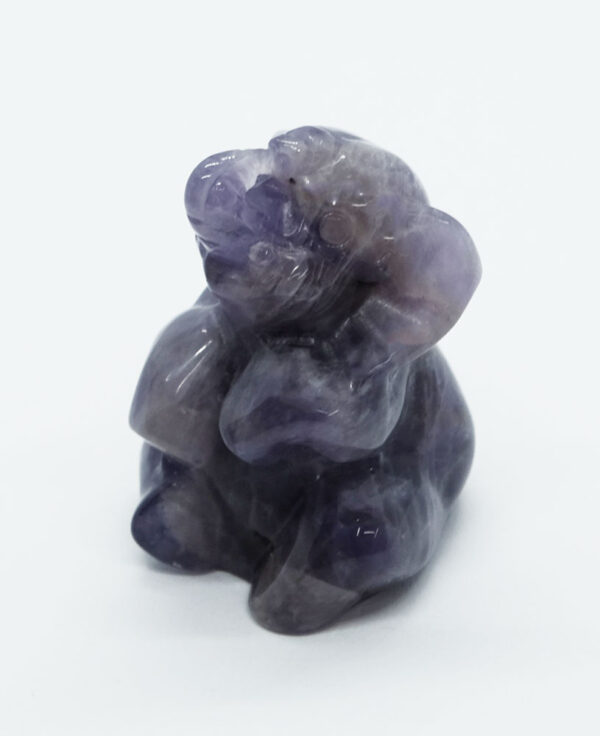 Elephant Baby 40mm Amethyst
