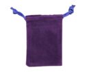 Pouch Purple Velvet 5x7cm. 10PCS