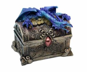 Box Lying Dragon Blue