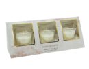 Candle With Rose Quartz Pack of 3